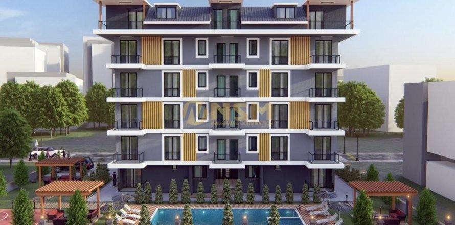 1+1 Apartment  in Alanya, Antalya, Turkey No. 83914