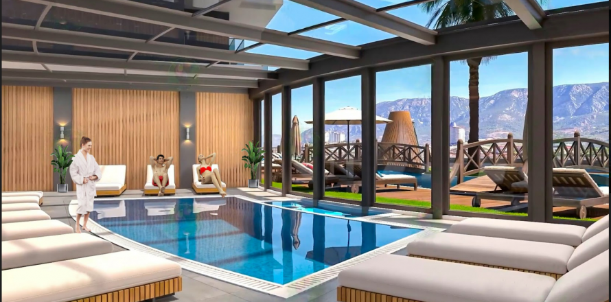 3+1 Penthouse  in Denizli, Alanya, Antalya, Turkey No. 80714