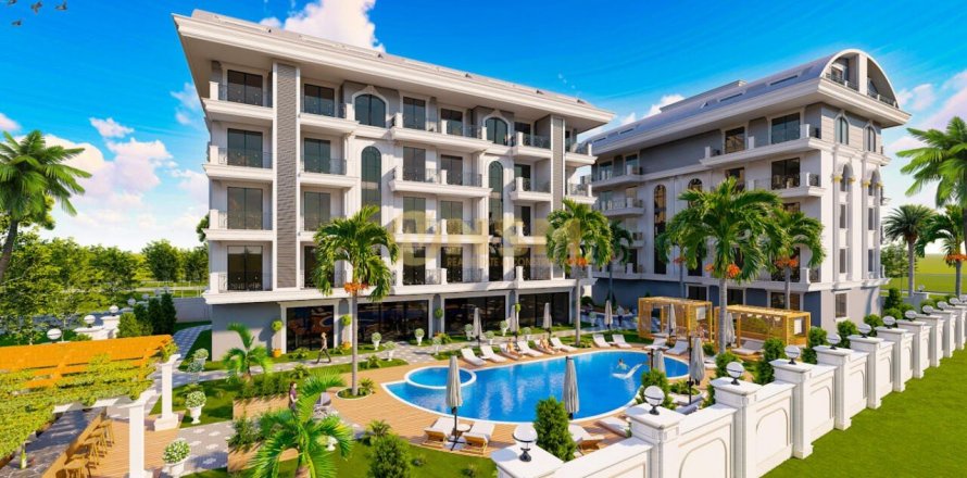 1+1 Apartment  in Alanya, Antalya, Turkey No. 83918