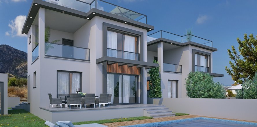 3+1 Villa  in Girne, Northern Cyprus No. 84633