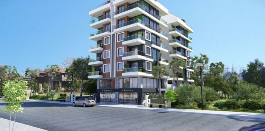 1+1 Apartment  in Alanya, Antalya, Turkey No. 41988