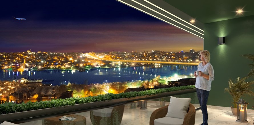 2+1 Apartment in Pera Blue, Beyoglu, Istanbul, Turkey No. 80703