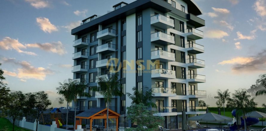 1+1 Apartment  in Alanya, Antalya, Turkey No. 83916