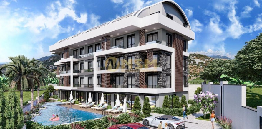 1+1 Apartment  in Alanya, Antalya, Turkey No. 83945