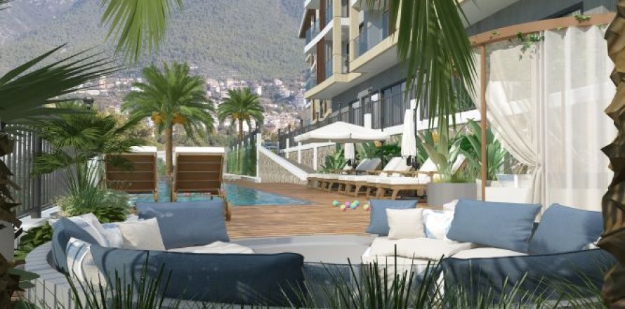 2+1 Penthouse  in Oba, Antalya, Turkey No. 80054