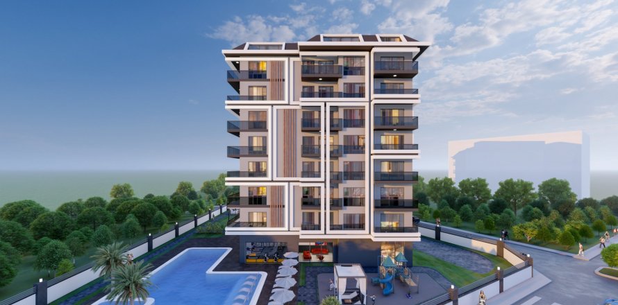 1+1 Apartment  in Avsallar, Antalya, Turkey No. 86038