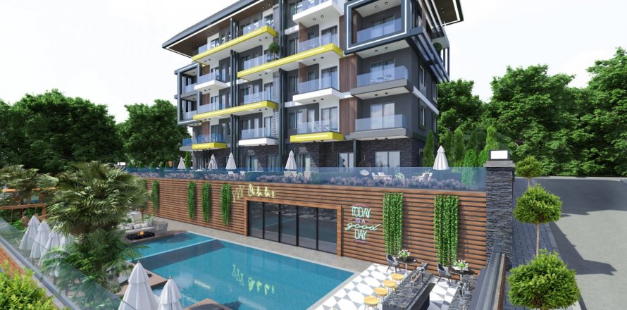 1+1 Apartment  in Antalya, Turkey No. 85401