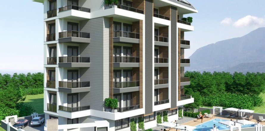 1+1 Apartment  in Alanya, Antalya, Turkey No. 85568