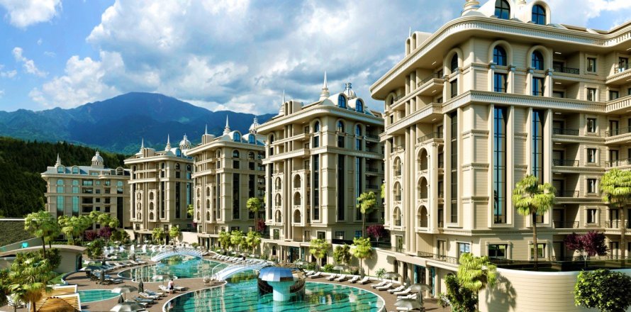 1+1 Apartment  in Alanya, Antalya, Turkey No. 85323