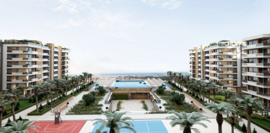 آپارتمان در  Antalya ، امارات متحده عربی 2 خوابه ، 112 متر مربع.  شماره 9633