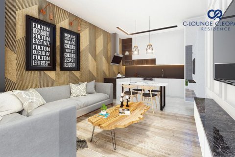 آپارتمان در در C-Lounge Cleopatra Residence Alanya ، امارات متحده عربی 2 خوابه ، 120 متر مربع.  شماره 12337 - 16