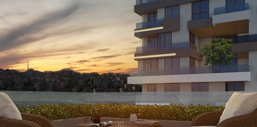 آپارتمان در  Istanbul ، امارات متحده عربی 1 خوابه ، 68.4 متر مربع.  شماره 14975