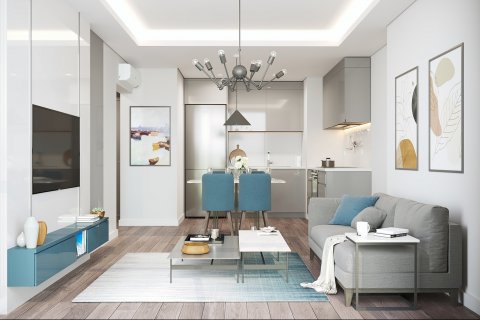 آپارتمان در  Istanbul ، امارات متحده عربی 1 خوابه ، 59.43 متر مربع.  شماره 16409 - 3