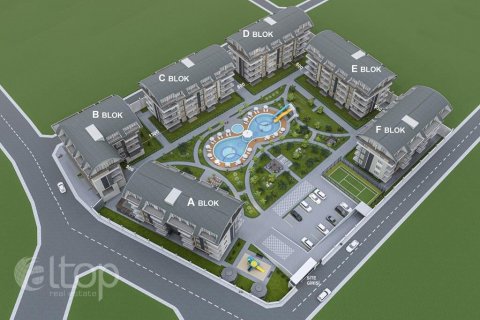 آپارتمان در  Oba ، امارات متحده عربی 50 متر مربع.  شماره 16079 - 13