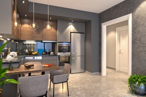 آپارتمان در Kargicak،  Alanya ، امارات متحده عربی 1 خوابه ، 63 متر مربع.  شماره 22665 - 15