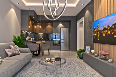 آپارتمان در Kargicak،  Alanya ، امارات متحده عربی 1 خوابه ، 63 متر مربع.  شماره 22665 - 7