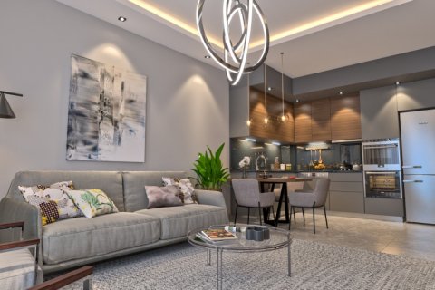 آپارتمان در Kargicak،  Alanya ، امارات متحده عربی 1 خوابه ، 63 متر مربع.  شماره 22665 - 14