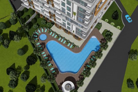آپارتمان در  Alanya ، امارات متحده عربی 2 خوابه ، 98 متر مربع.  شماره 23151 - 4