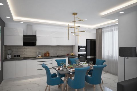 آپارتمان در در NOVITA DELUXE RESIDENCE Mahmutlar ، امارات متحده عربی 2 خوابه ، 93 متر مربع.  شماره 23453 - 21