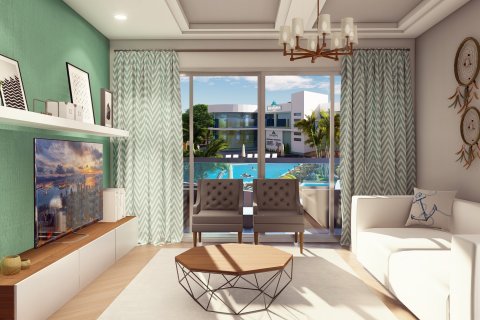 آپارتمان در در Sky Deluxia Iskele ، امارات متحده عربی 2 خوابه ، 116 متر مربع.  شماره 23178 - 12