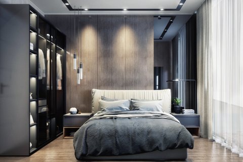 آپارتمان در  Alanya ، امارات متحده عربی 2 خوابه ، 86 متر مربع.  شماره 23861 - 6