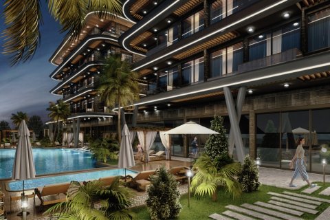 آپارتمان در  Alanya ، امارات متحده عربی 2 خوابه ، 86 متر مربع.  شماره 23861 - 23