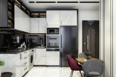آپارتمان در  Alanya ، امارات متحده عربی 2 خوابه ، 86 متر مربع.  شماره 23861 - 1