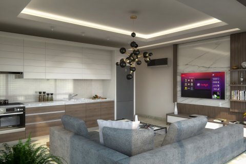 آپارتمان در Kargicak،  Alanya ، امارات متحده عربی 2 خوابه ، 110 متر مربع.  شماره 24723 - 23