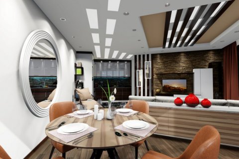 آپارتمان در  Mahmutlar ، امارات متحده عربی 1 خوابه ، 65 متر مربع.  شماره 25461 - 6