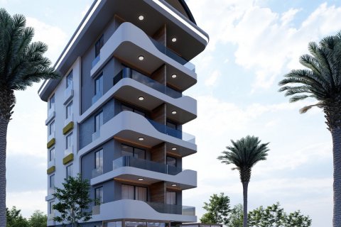 آپارتمان در  Alanya ، امارات متحده عربی 1 خوابه ، 75 متر مربع.  شماره 27108 - 1