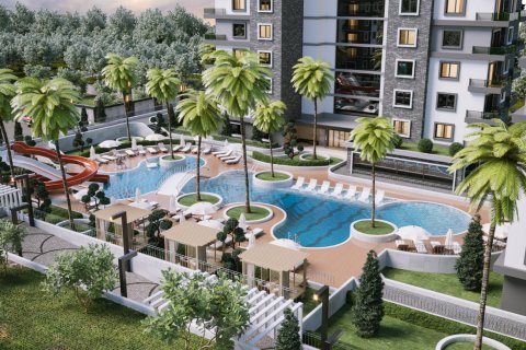 آپارتمان در  Avsallar ، امارات متحده عربی 1 خوابه ، 55 متر مربع.  شماره 27124 - 9