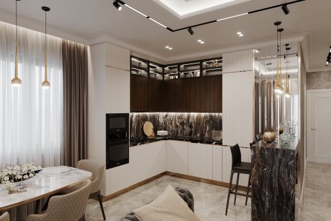 پنت هاس در Kargicak،  Alanya ، امارات متحده عربی 2 خوابه ، 90 متر مربع.  شماره 26992 - 15