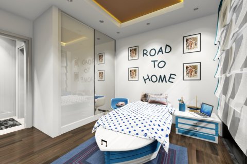 آپارتمان در  Mahmutlar ، امارات متحده عربی 3 خوابه ، 126 متر مربع.  شماره 25463 - 27