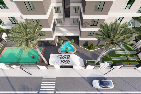 آپارتمان در  Mahmutlar ، امارات متحده عربی 2 خوابه ، 73 متر مربع.  شماره 27407 - 2