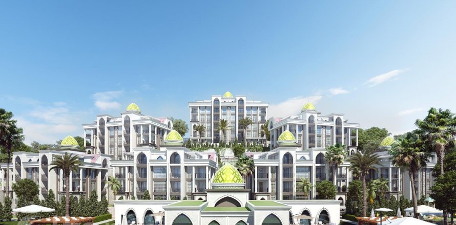 آپارتمان در  Alanya ، امارات متحده عربی 57 متر مربع.  شماره 28356
