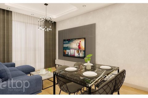آپارتمان در  Alanya ، امارات متحده عربی 2 خوابه ، 55 متر مربع.  شماره 29681 - 30