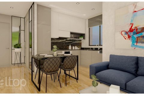 آپارتمان در  Alanya ، امارات متحده عربی 2 خوابه ، 55 متر مربع.  شماره 29681 - 29