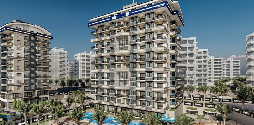 آپارتمان در  Avsallar ، امارات متحده عربی 105 متر مربع.  شماره 31169