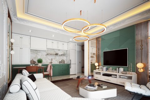 آپارتمان در Kargicak،  Alanya ، امارات متحده عربی 1 خوابه ، 57 متر مربع.  شماره 30526 - 21