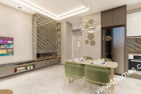 آپارتمان در  Alanya ، امارات متحده عربی 1 خوابه ، 60 متر مربع.  شماره 32599 - 4