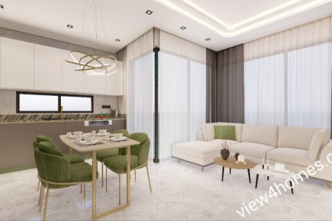 آپارتمان در  Alanya ، امارات متحده عربی 1 خوابه ، 60 متر مربع.  شماره 32599 - 11