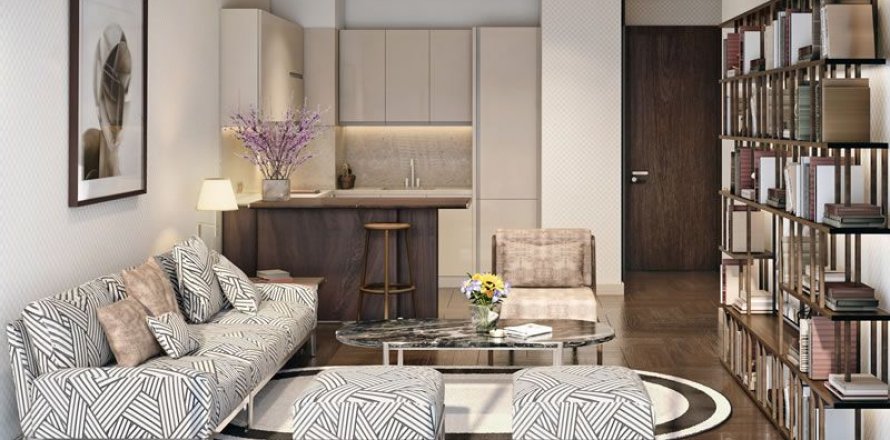 آپارتمان در Sisli، در Bomonti Residence by Rotana Istanbul ، امارات متحده عربی 1 خوابه ، 106 متر مربع.  شماره 32306