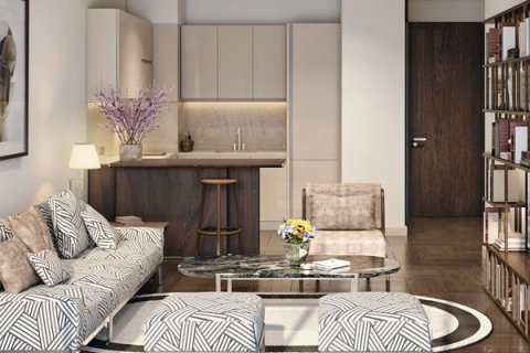 آپارتمان در Sisli، در Bomonti Residence by Rotana Istanbul ، امارات متحده عربی 1 خوابه ، 68 متر مربع.  شماره 32307 - 3
