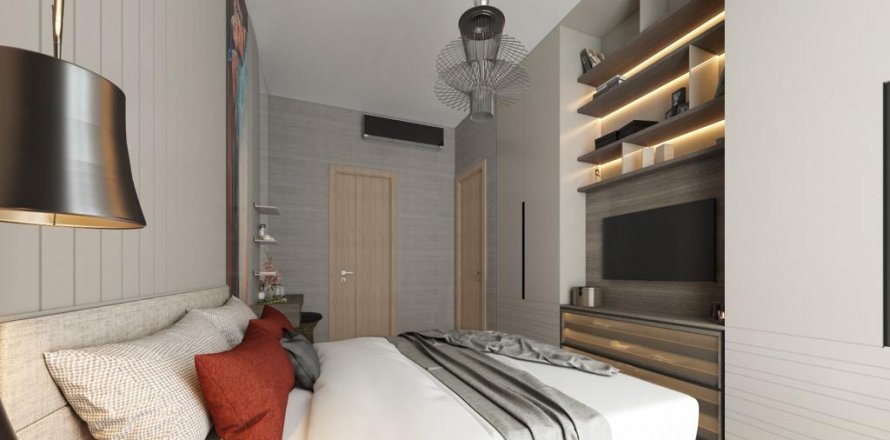 آپارتمان در در Self Istanbul Istanbul ، امارات متحده عربی 1 خوابه ، 93.28 متر مربع.  شماره 32438