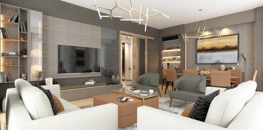 آپارتمان در در Self Istanbul Istanbul ، امارات متحده عربی 3 خوابه ، 155.69 متر مربع.  شماره 32441