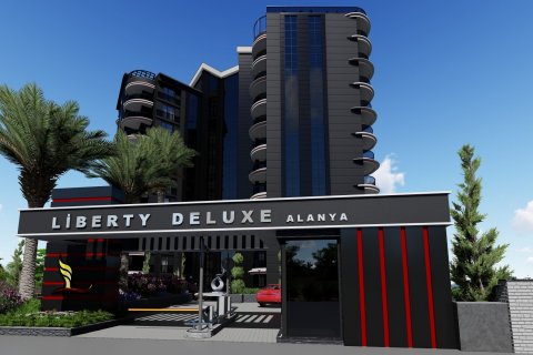 پنت هاس در در «Liberty Deluxe» Mahmutlar ، امارات متحده عربی 4 خوابه ، 198 متر مربع.  شماره 33581 - 1