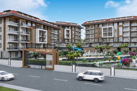 آپارتمان در در Sea Pearl Sky Alanya ، امارات متحده عربی 2 خوابه ، 65 متر مربع.  شماره 33289 - 9