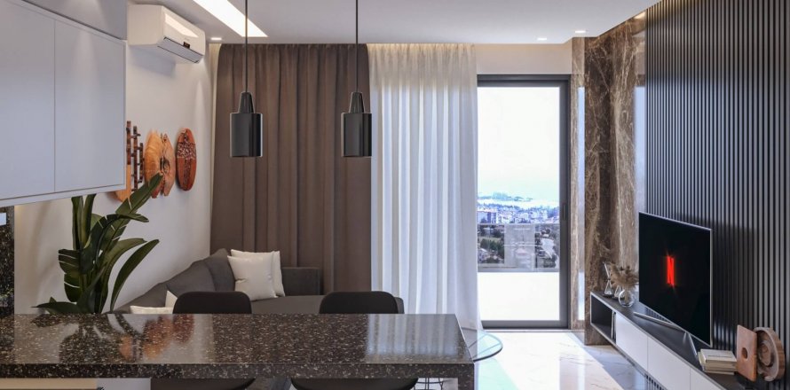آپارتمان در در Perli Life Alanya ، امارات متحده عربی 2 خوابه ، 136 متر مربع.  شماره 32989