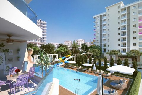 آپارتمان در در Perli Towers Alanya ، امارات متحده عربی 1 خوابه ، 55 متر مربع.  شماره 33228 - 13