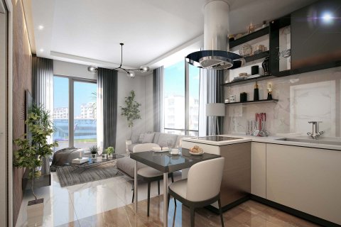 آپارتمان در در Perli Towers Alanya ، امارات متحده عربی 1 خوابه ، 55 متر مربع.  شماره 33234 - 9